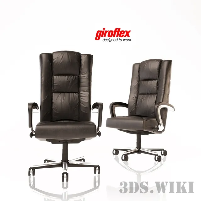 furniture - Giroflex office table 3D Model