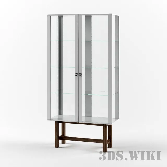 furniture - Glass cabinet STOCKHOLM 3D Model