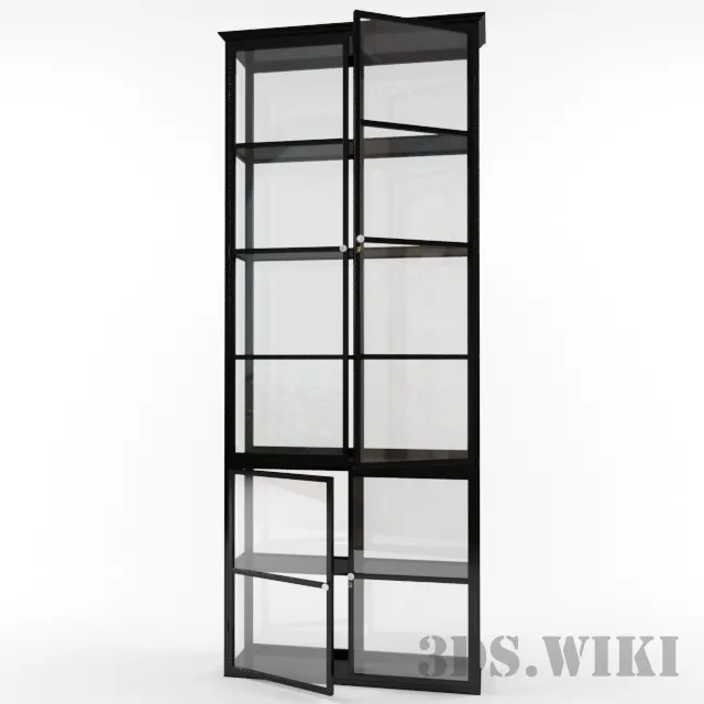 furniture - Glass showcase 3D Model