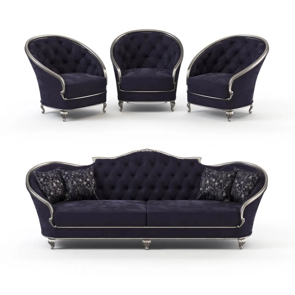 furniture - Goldconfort Eden armchair 3D Model