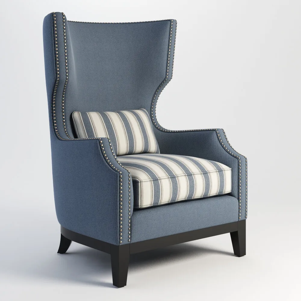 furniture - Gramercy Home armchair 602.024 3D Model