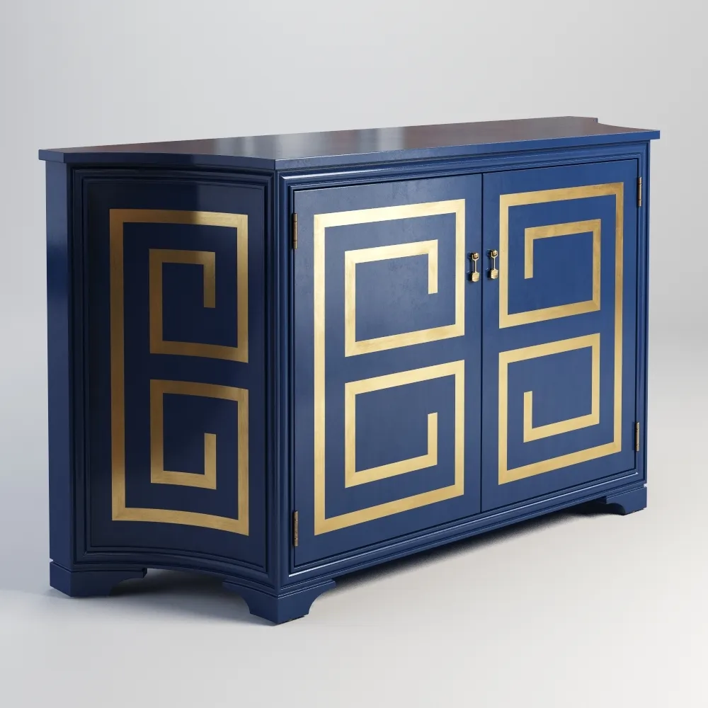 furniture - Gramercy Home  - Brigitte Credenza HH25-405-LP 3D Model
