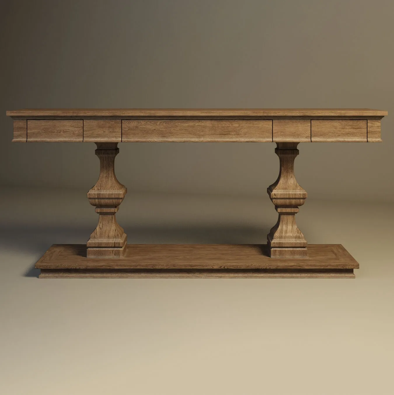 furniture - Gramercy Home  - Cherbourg console table 512.004 3D Model