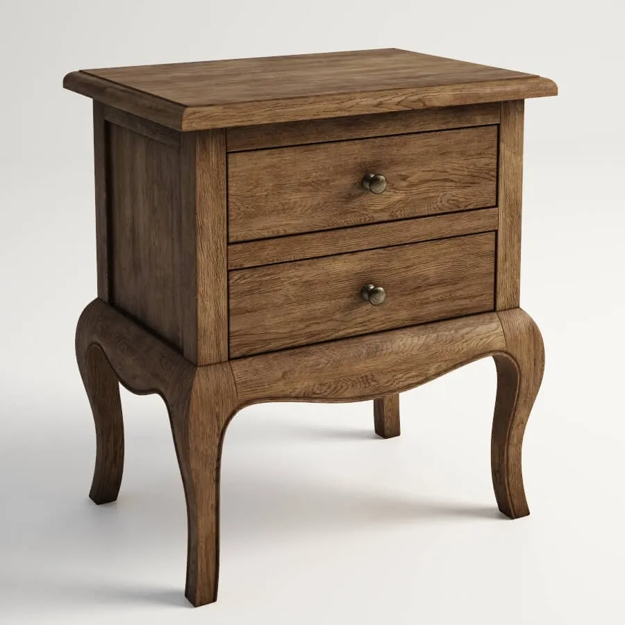 furniture - Gramercy Home - Edith bedside table 701.001 3D Model