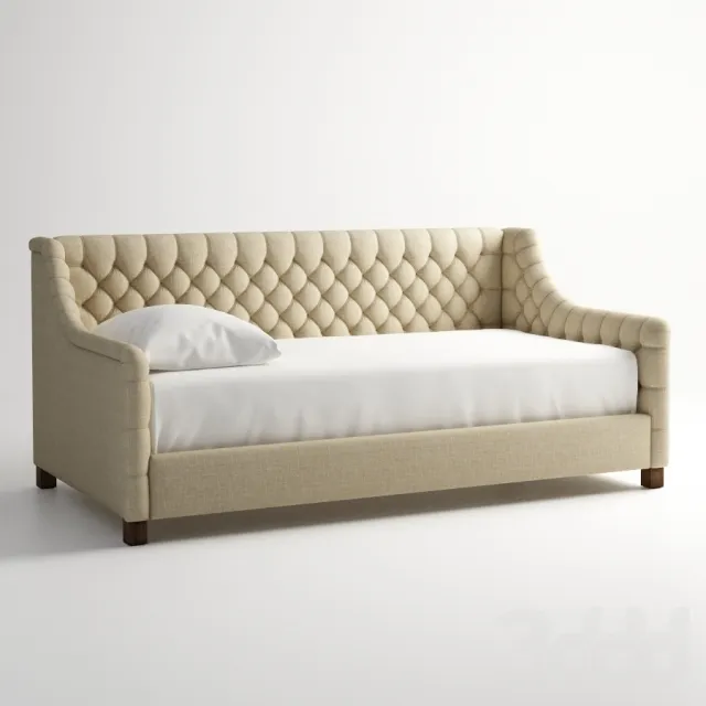 furniture - Gramercy Home Franklin Daybed 3D Model