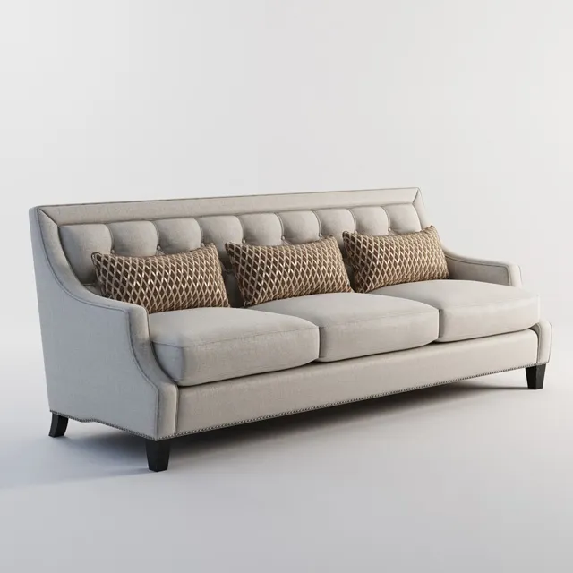 furniture - GRAMERCY HOME - GLAM SOFA 101.035 3D Model