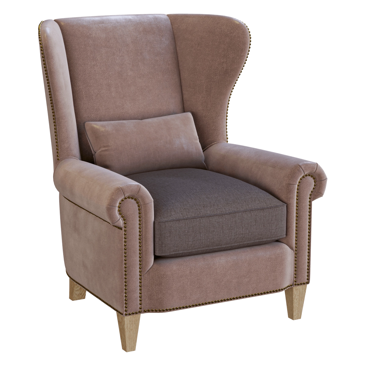 furniture - Gramercy Home - Malonne armchair 3D Model