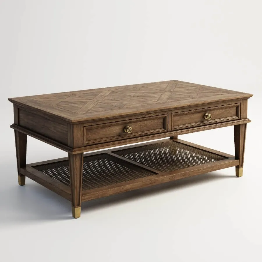 furniture - Gramercy Home - Monty coffee table 521.025-2N7 3D Model