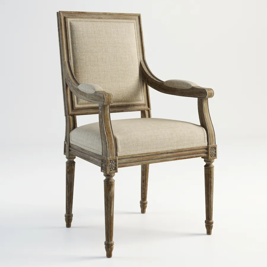 furniture - Gramercy Home - Oliver chair 441.003 3D Model