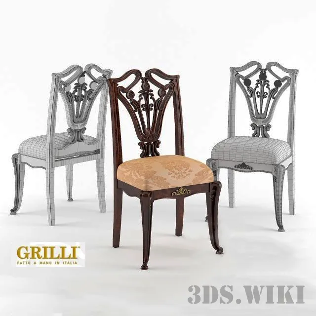 furniture - Grilli chair 3D Model