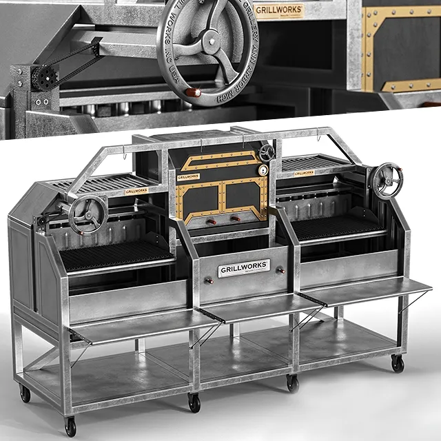 furniture - Grillworks Infierno X100 3D Model