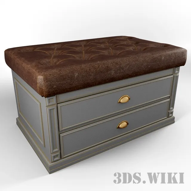 furniture - Hallway bench - Banquette 3D Model