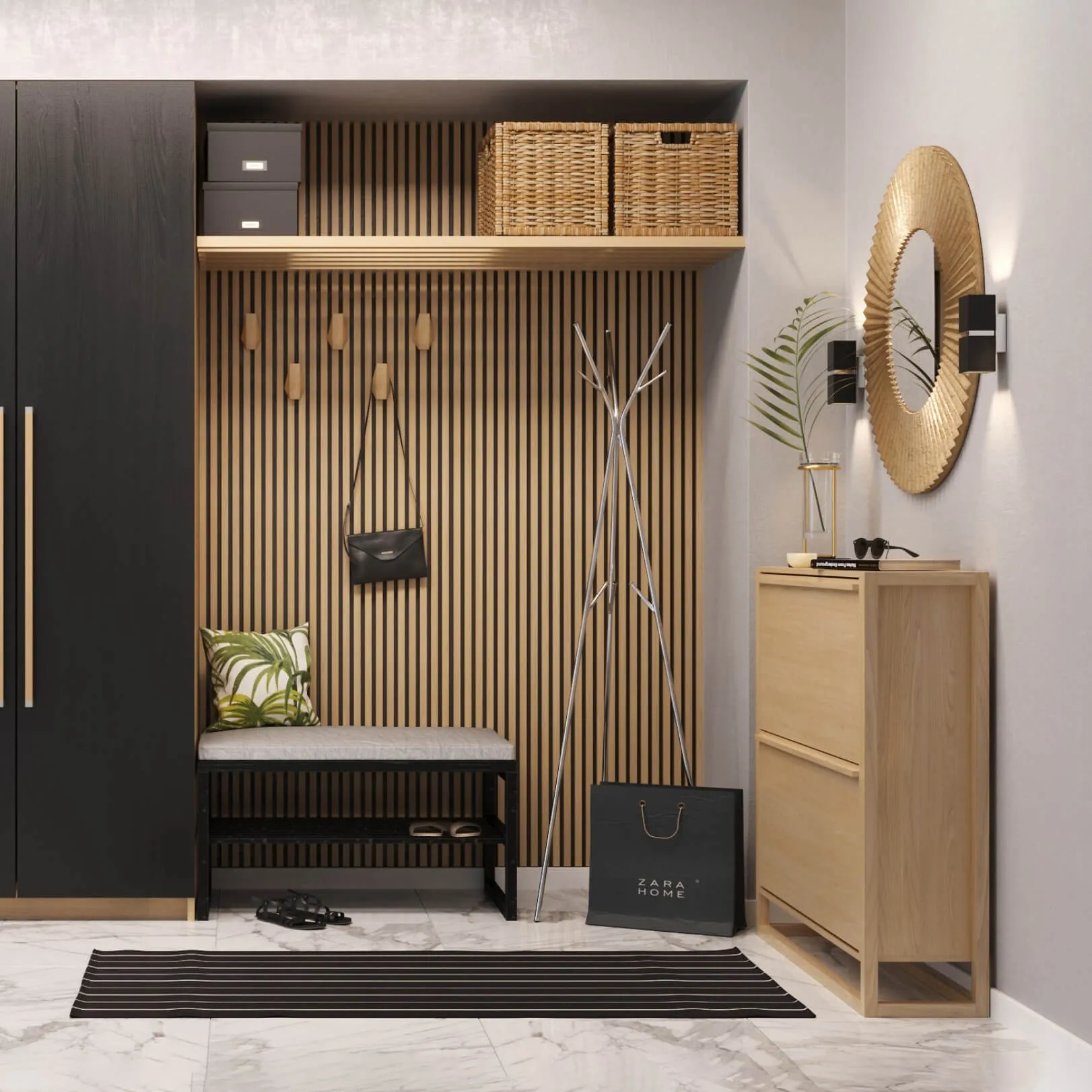 furniture - Hallway Furniture 2 3D Model