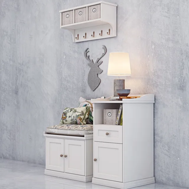 furniture - Hallway furniture 3D Model