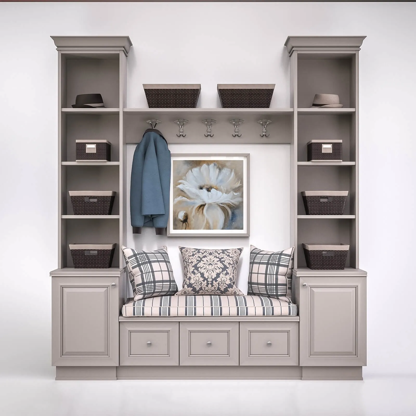 furniture - Hallway set 36 3D Model