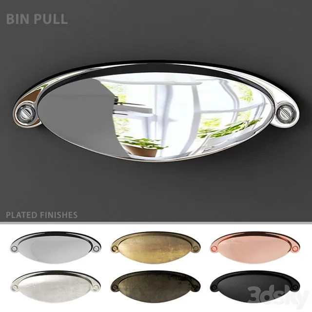 Furniture handle Nanz N 8682 3D Model