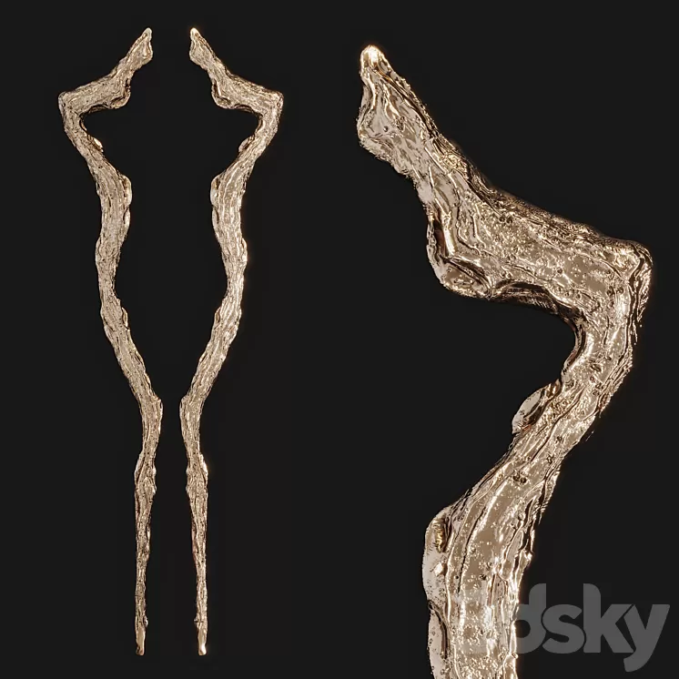 furniture handle SAHARA Vetvi store 3D Model Free