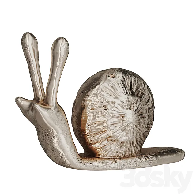 Furniture handle Ulitka Vetvi Store 3DModel