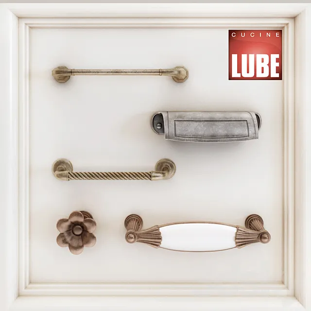 furniture handles Lube 3D Model