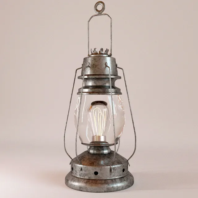 furniture - Hanging lantern 01 3D Model