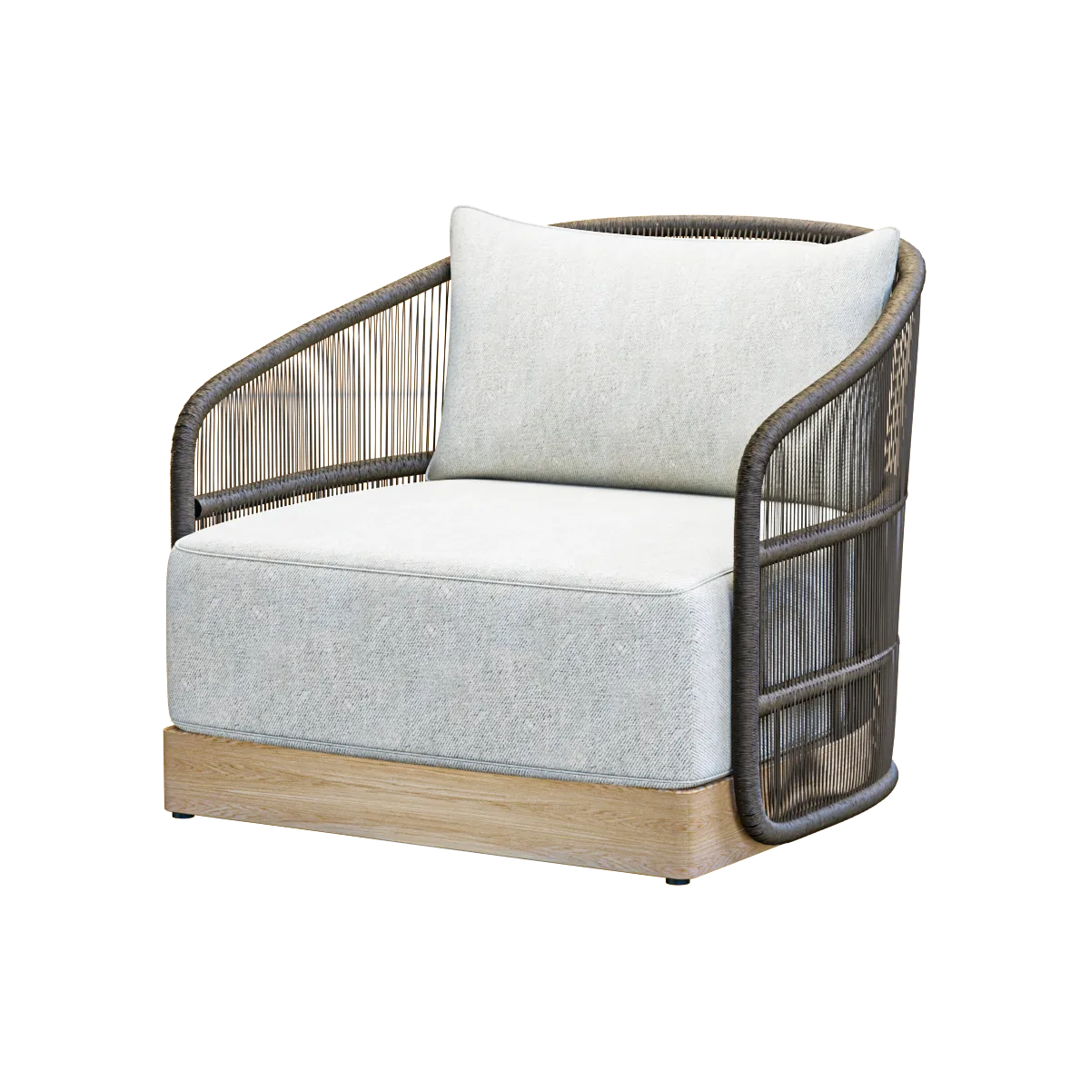 furniture - Havana lounge armchair 3D Model
