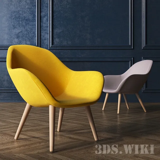 furniture - Hay armchair 3D Model
