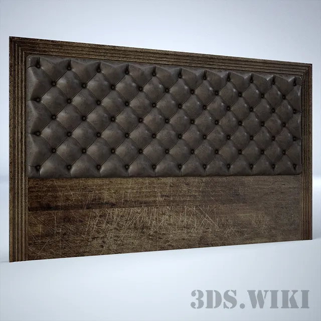 furniture - Headboard CAPITONE 3D Model