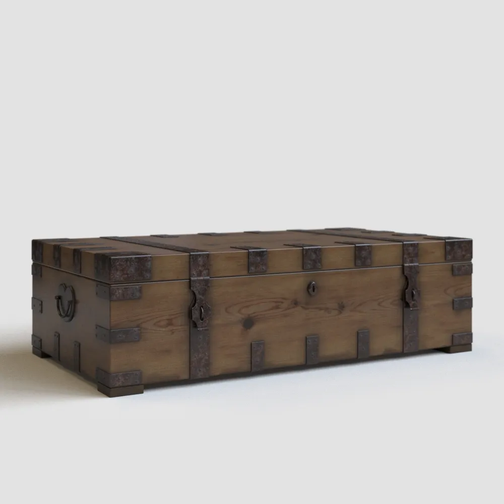 furniture - Heirloom silver-chest 5 3D Model