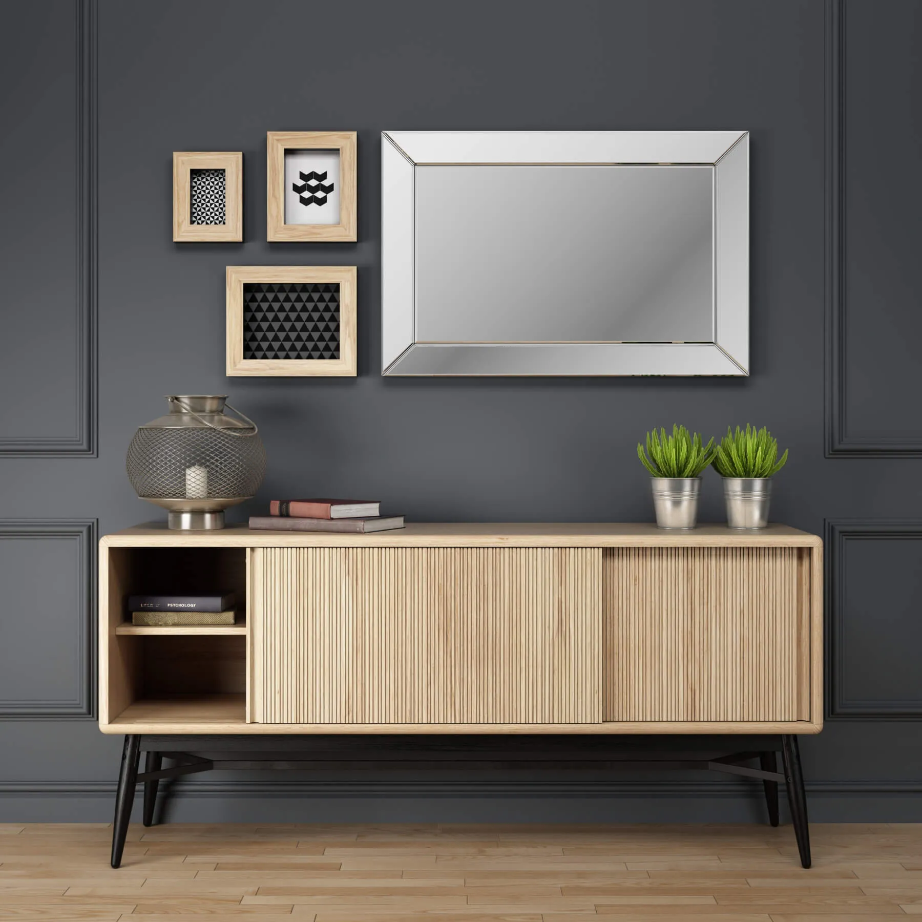 furniture - Hendrix sideboard 2 3D Model