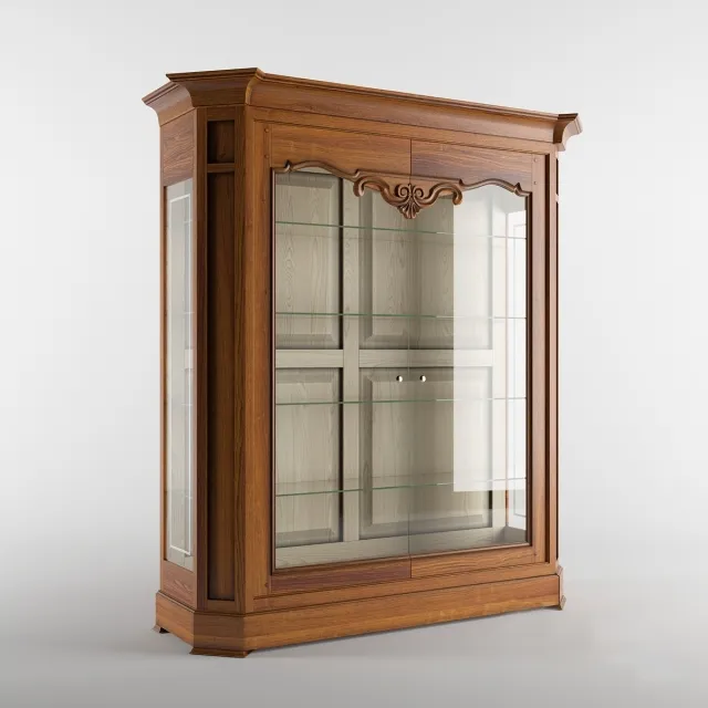 furniture - Henredon cabinet 02 3D Model