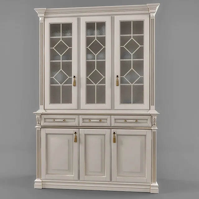 furniture - Henredon cabinet 41 3D Model