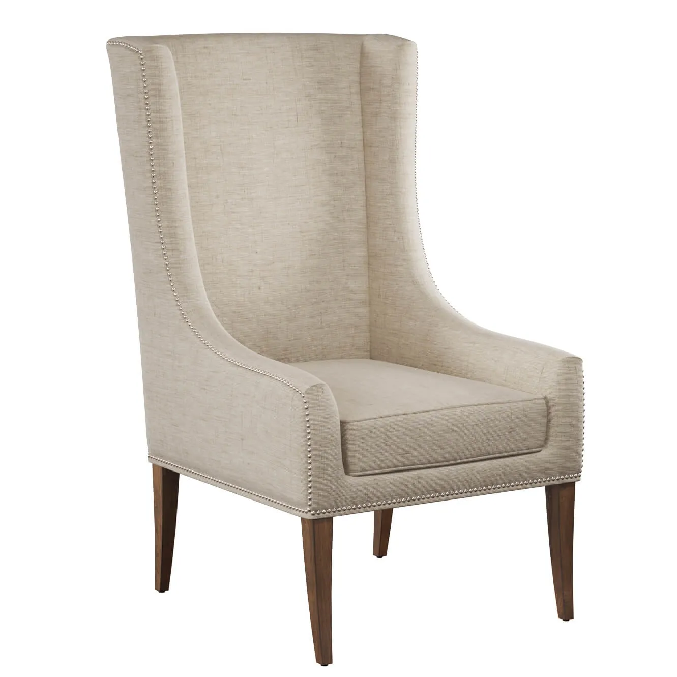 furniture - Hooker Furniture Linosa Linen Accent chair 3D Model