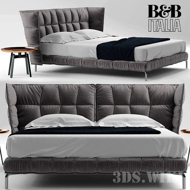 furniture - Husk beds - B&B Italia 3D Model
