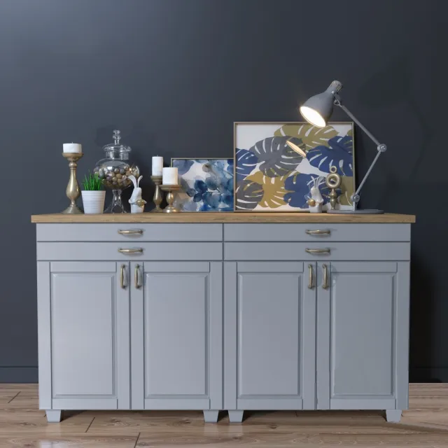 furniture - IKEA cabinet hardware 3D Model