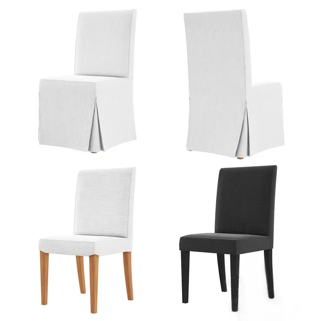 furniture - IKEA Henriksdal chairs 65 3D Model