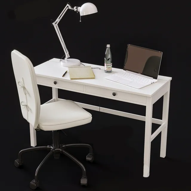 furniture - IKEA office furniture 3D Model