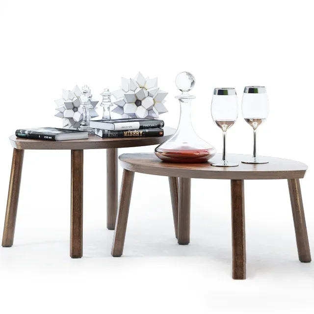 furniture - IKEA set of tables 2 3D Model