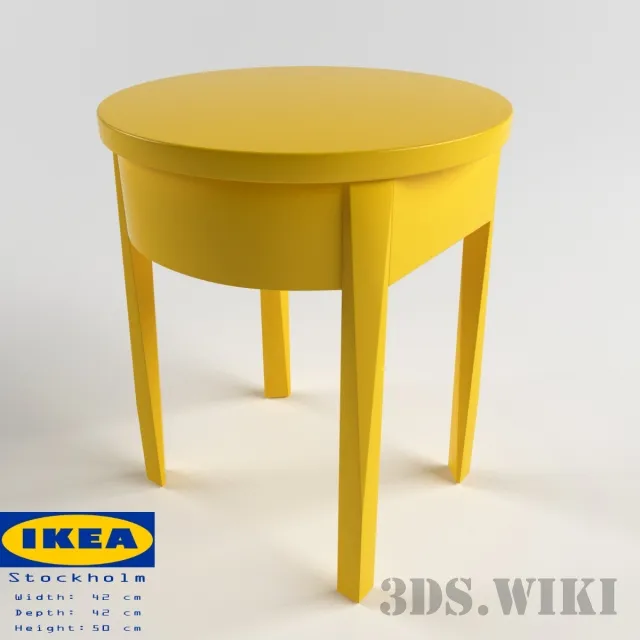 furniture - Ikea Stockholm 3D Model