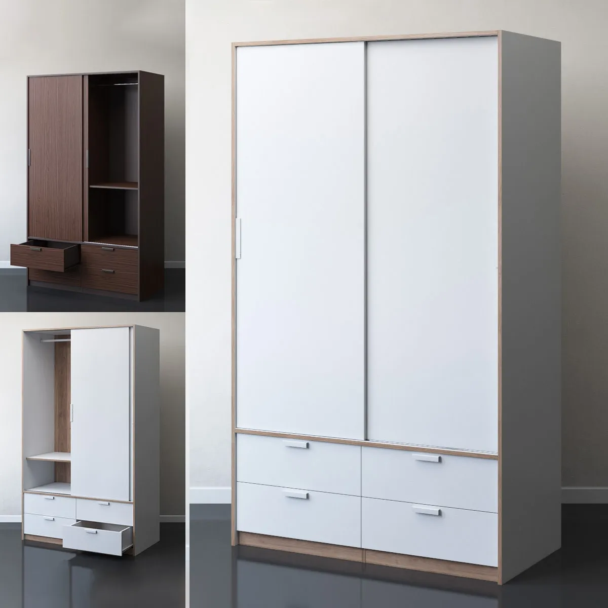 furniture - Ikea Trysil Wardrobe 3D Model