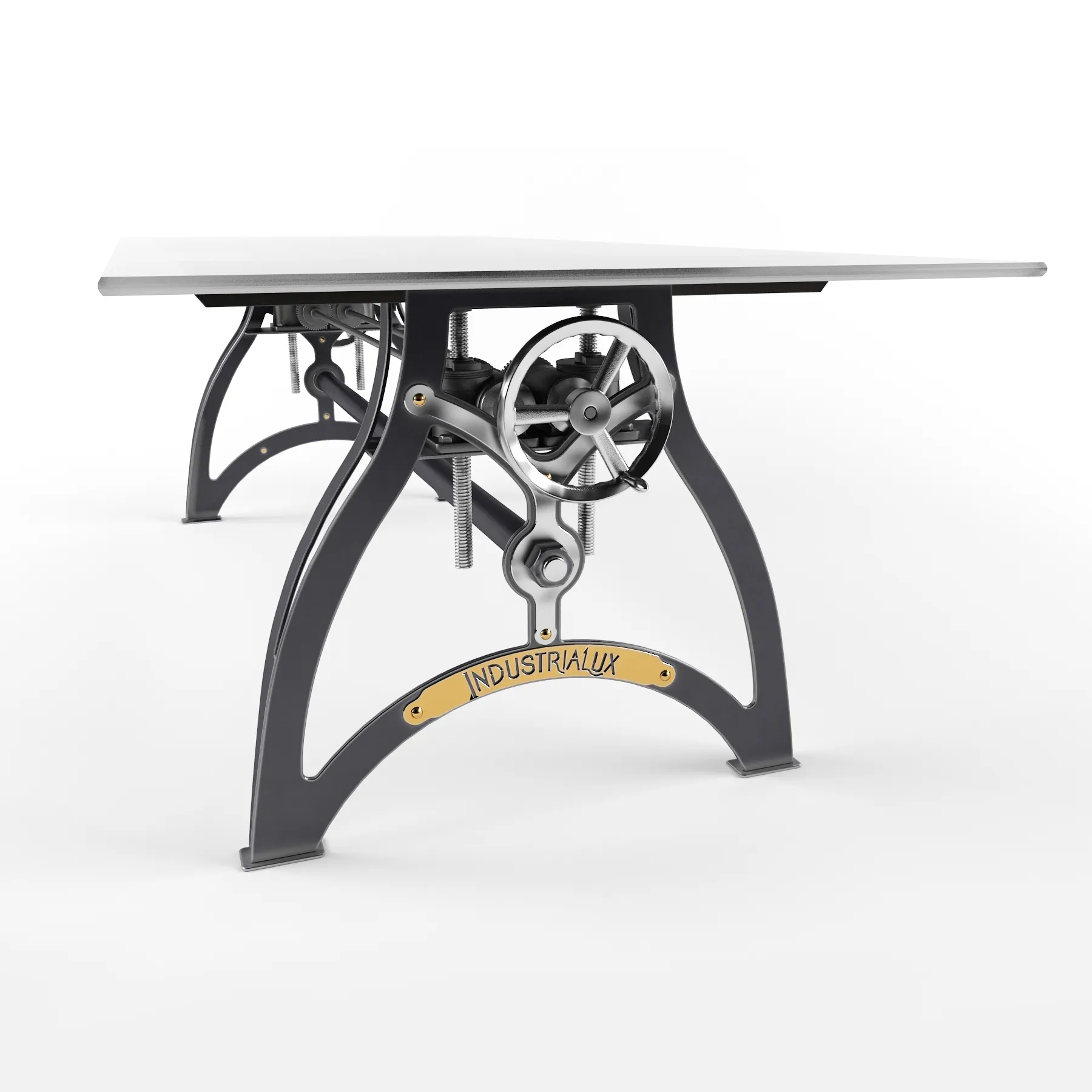 furniture - Industrial table 03 3D Model