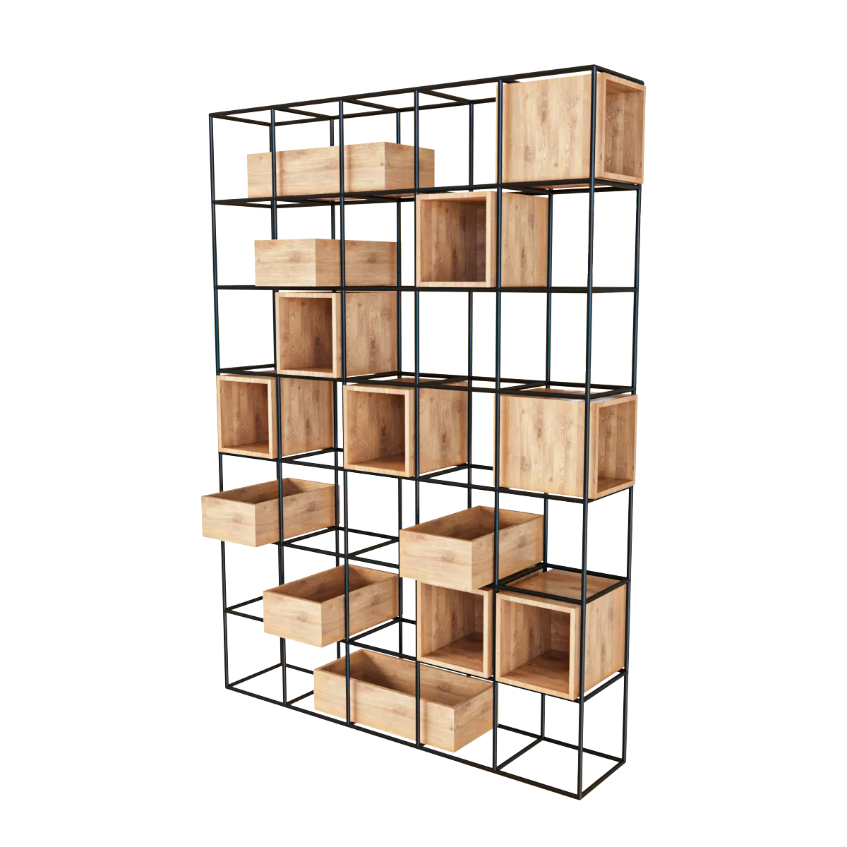 furniture - Iron shelf 3D Model