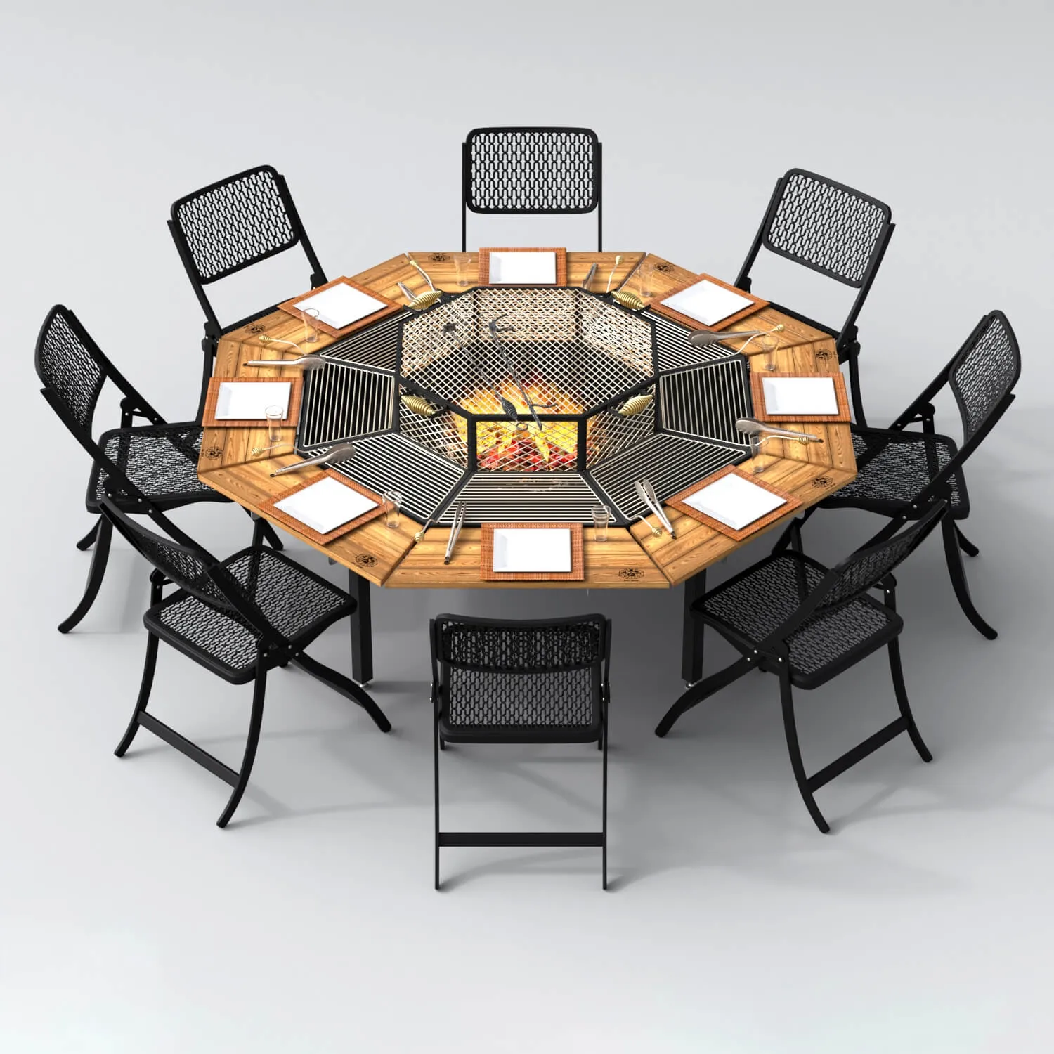 furniture - Jag tabel+chair 8 3D Model