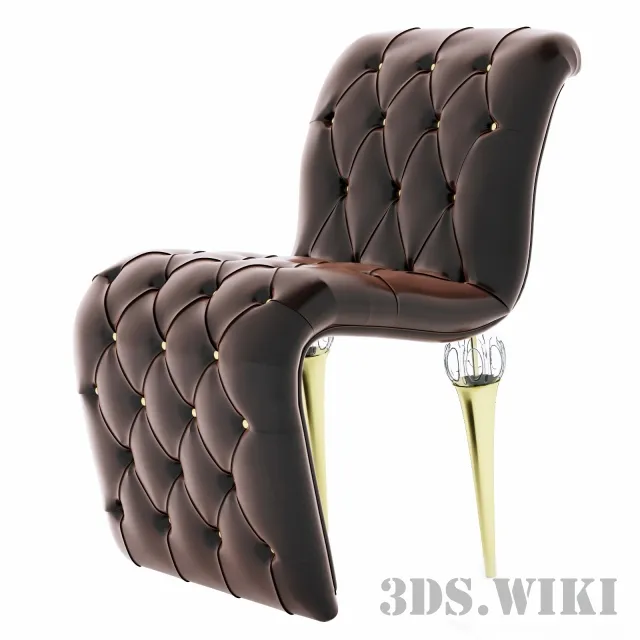 furniture - JC Passion Chocolat chair 3D Model