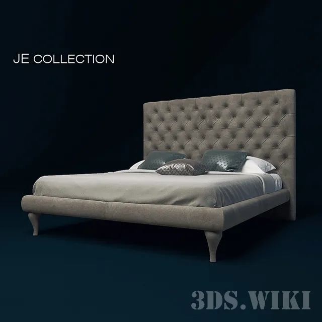 furniture - JE Collection bed 3D Model