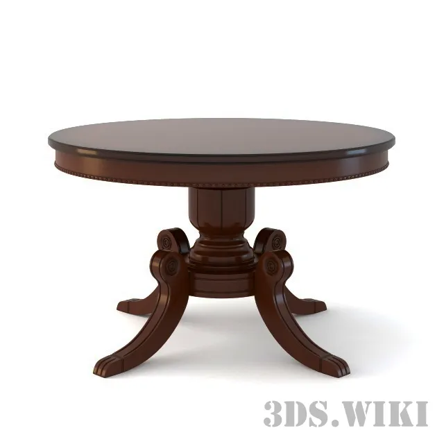 furniture - JF-886 round table 3D Model