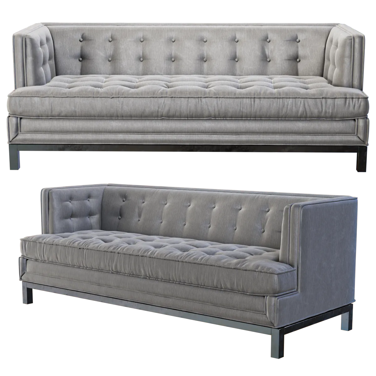 furniture - Jonathan Adler Lampert sofa 3D Model