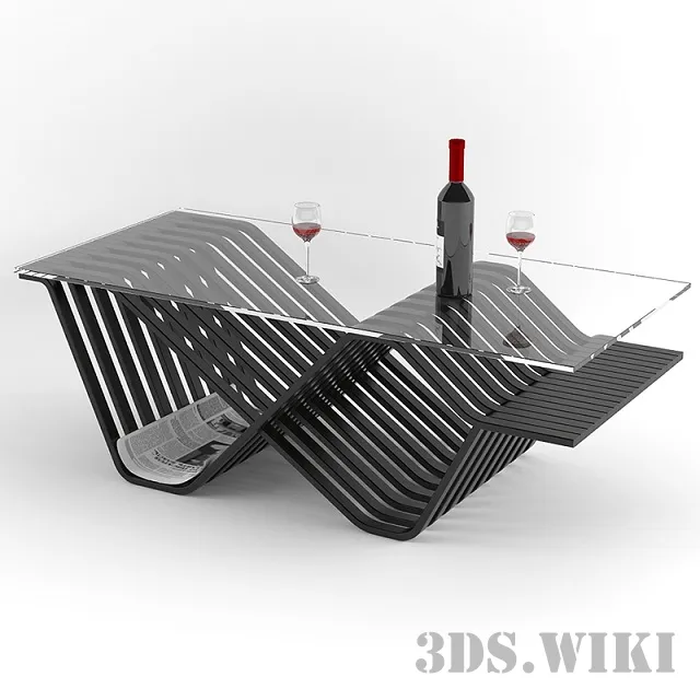 furniture - Juana coffee table 3D Model
