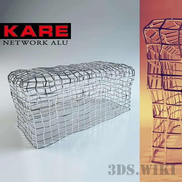 furniture - KARE / Network Alu 3D Model