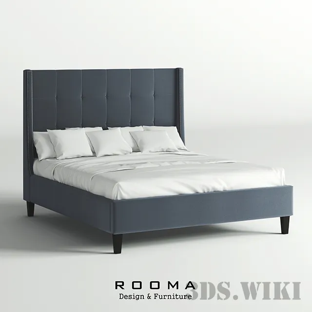 furniture - Kaza bed | ROOMA Design & Furniture 3D Model
