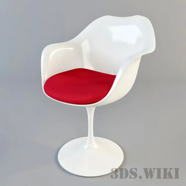 furniture - Knoll Tulip Chair (Tulip) 3D Model